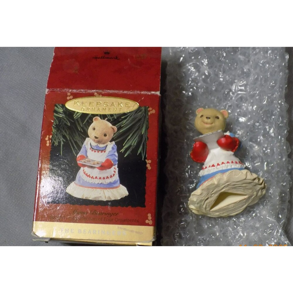 Hallmark keepsake ornament Bernadette Bearinger